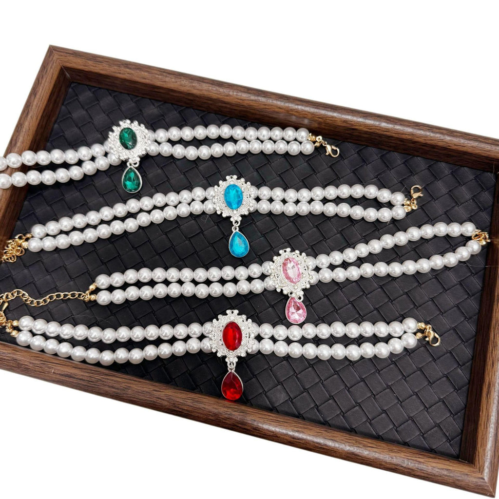 Pet Pearl Gemstone Necklace