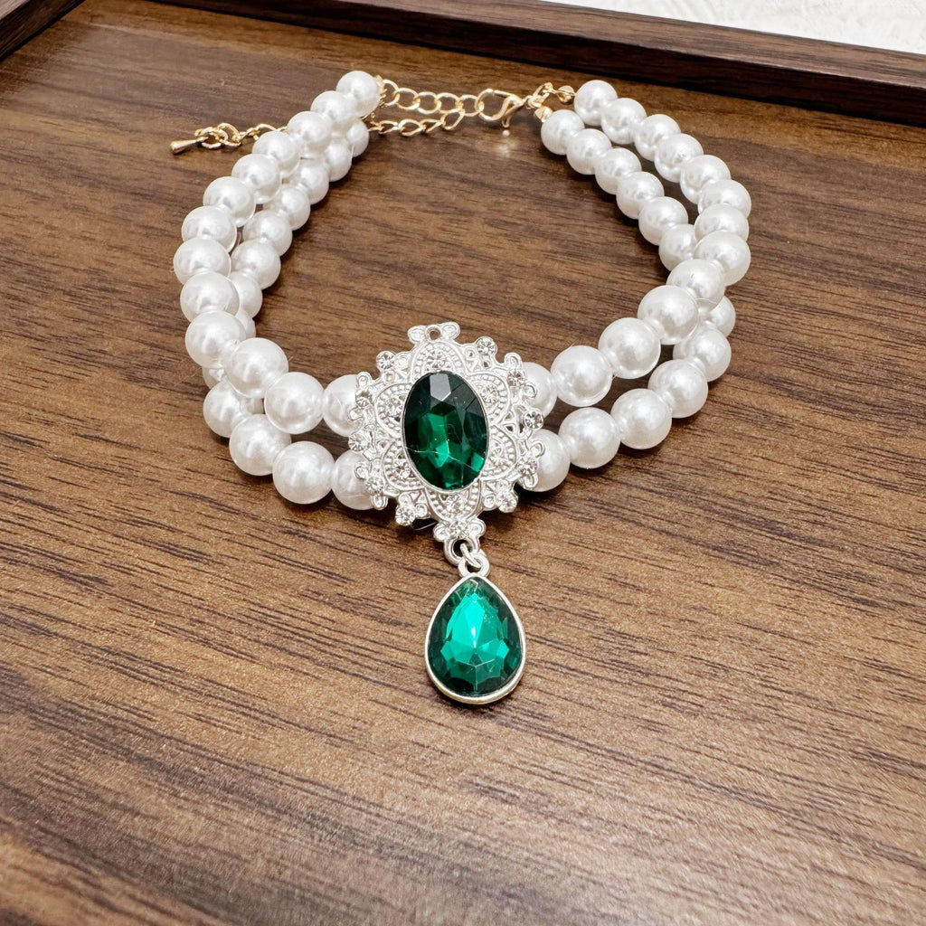 Pet Pearl Gemstone Necklace