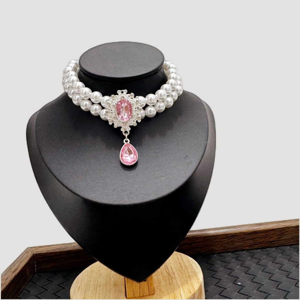 Pet Pearl Gemstone Necklace