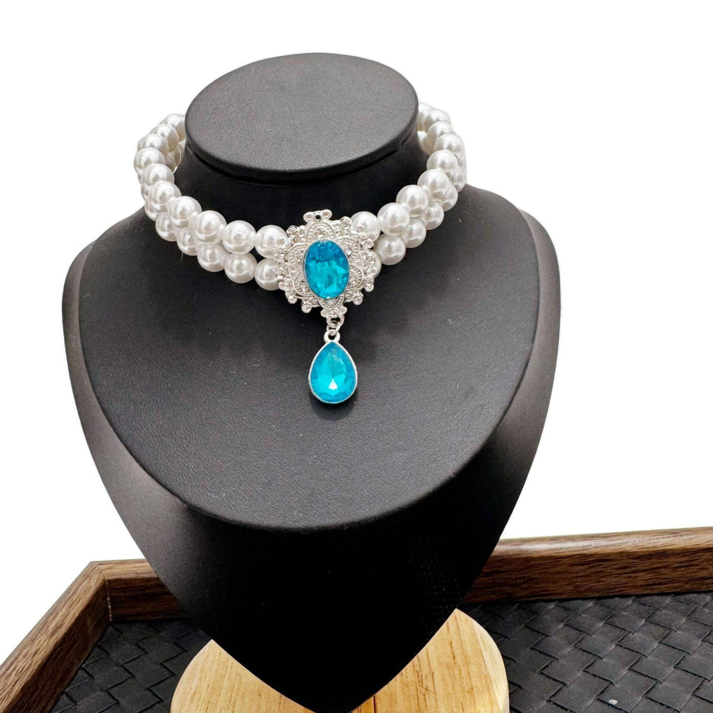 Pet Pearl Gemstone Necklace