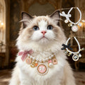 Luxury Bow Pearl Pet Necklace