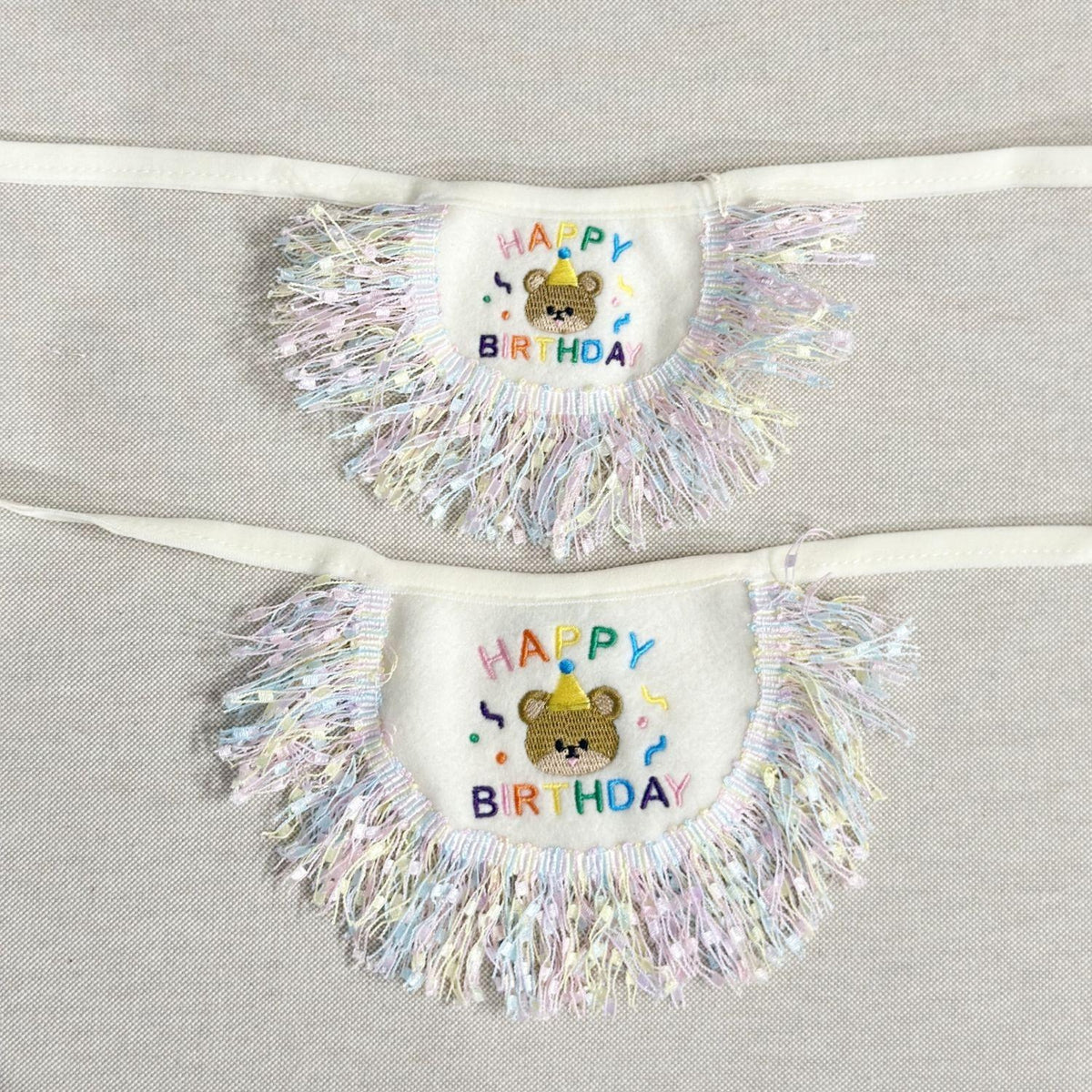 Pet Birthday Hat & Tassel Bib Set