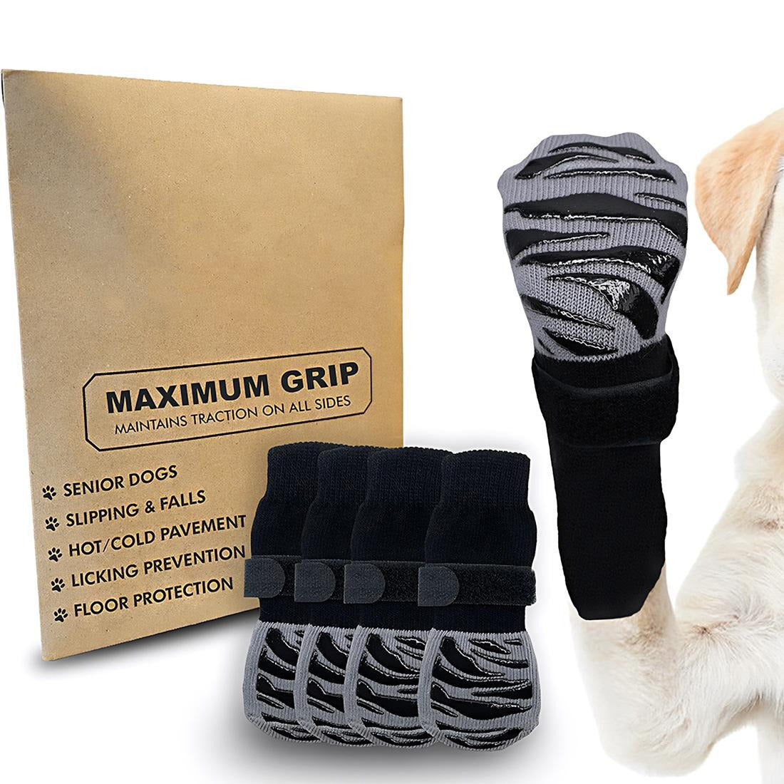 Non-slip Dog Socks
