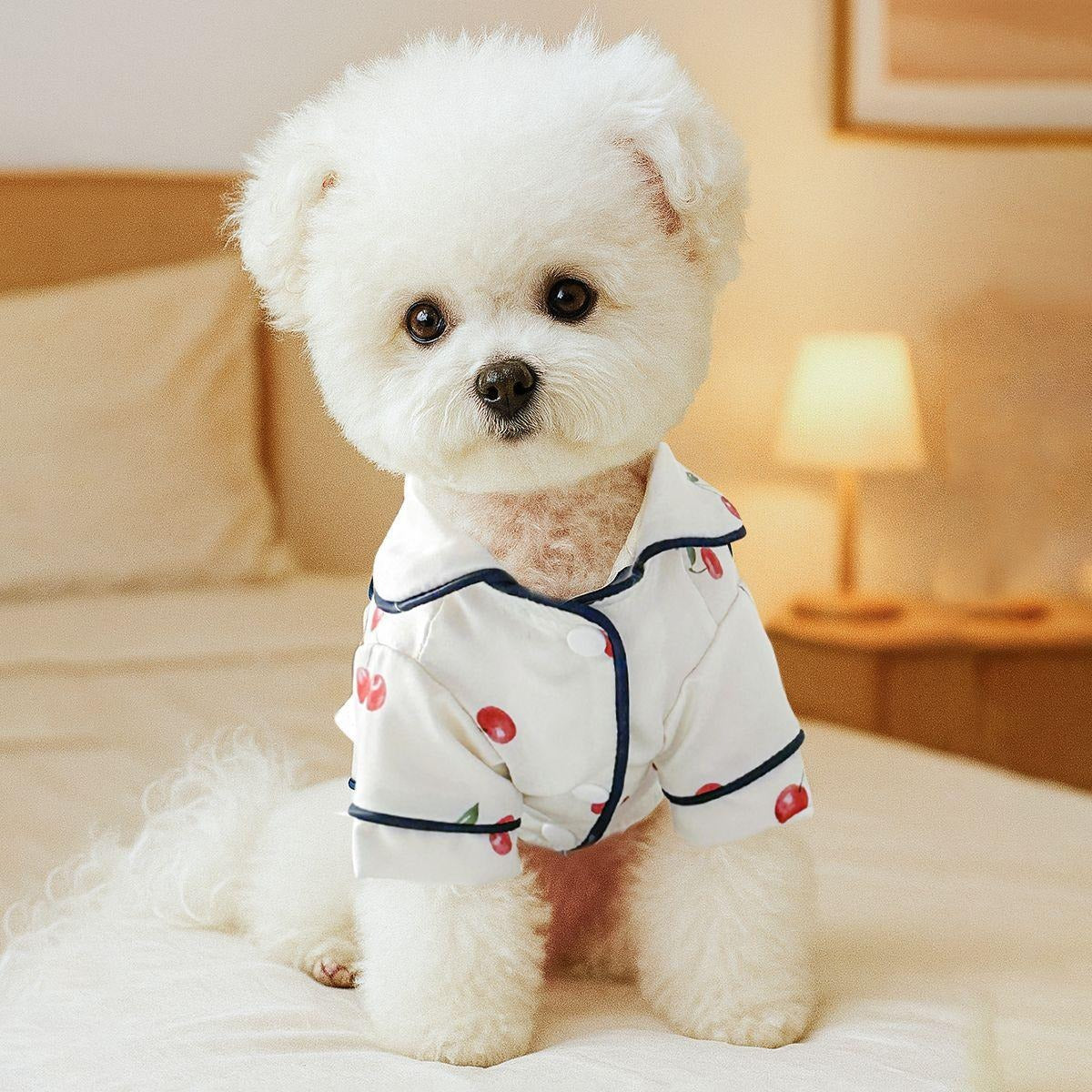 Pet Satin Pajama Outfit