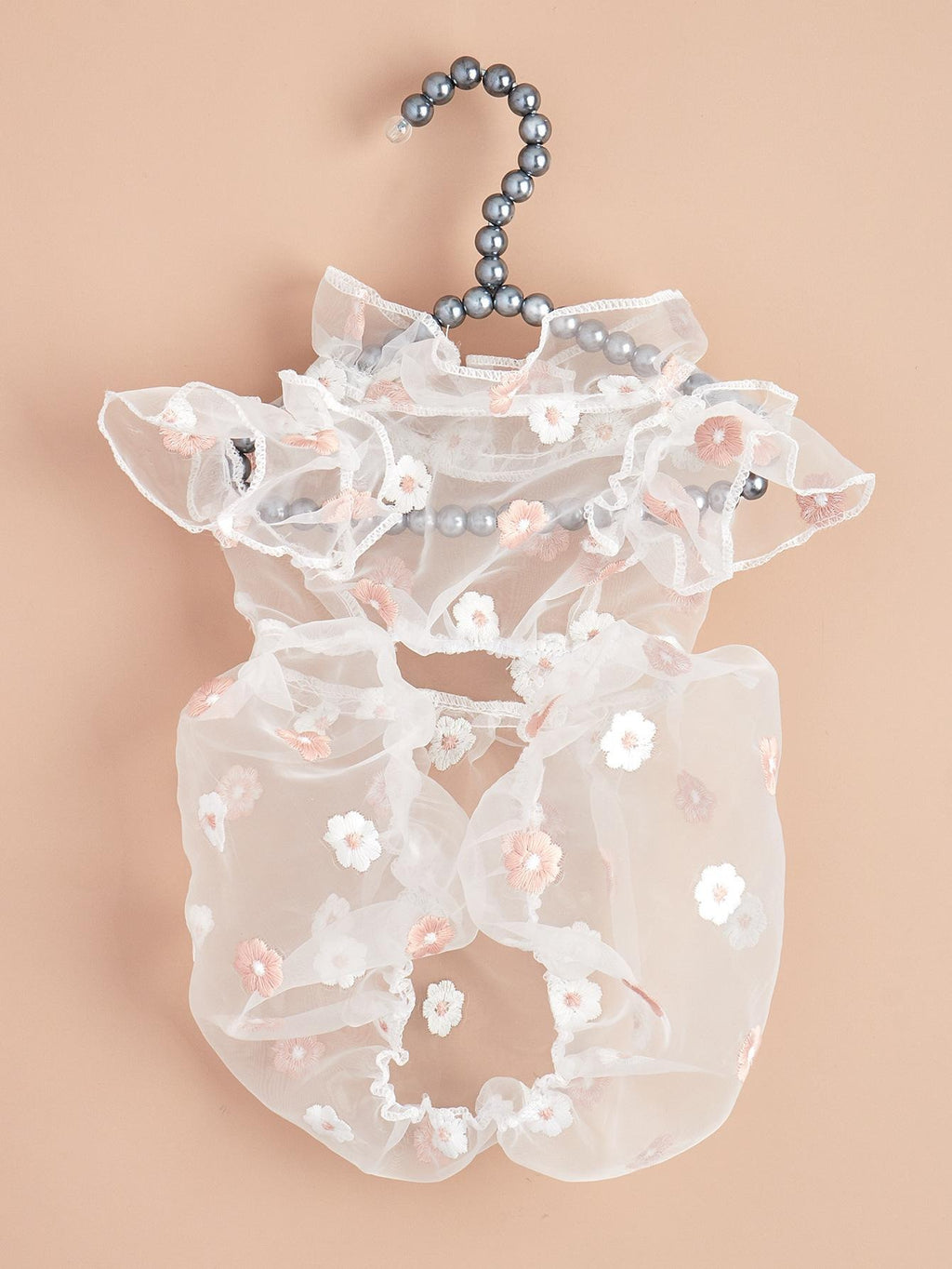 Pet Floral Mesh Dress