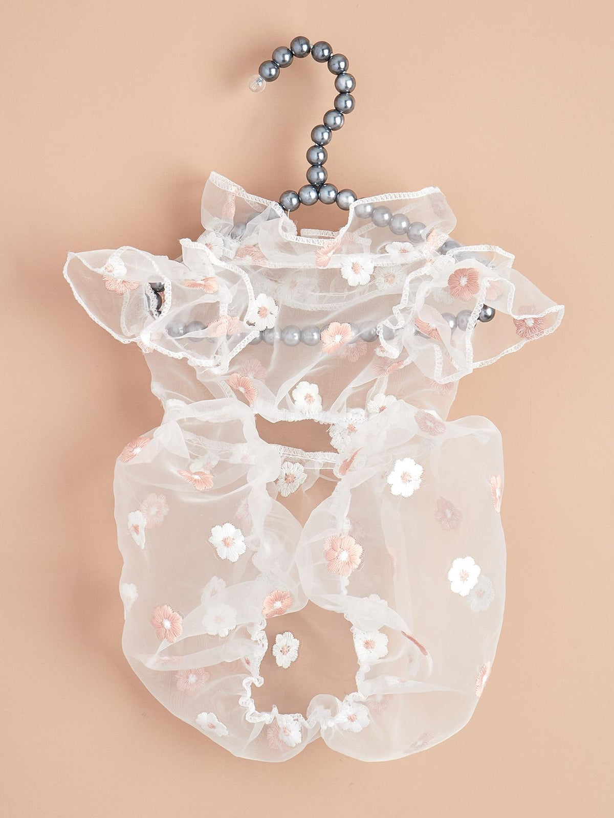 Pet Floral Mesh Dress