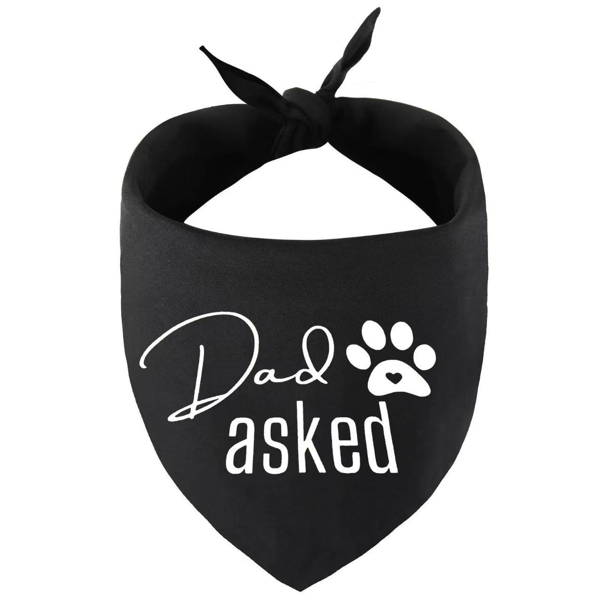 Wedding Pet Bandana Set