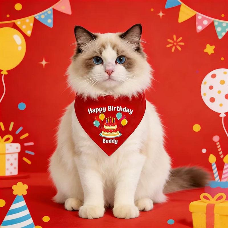 Pet Birthday Bandana