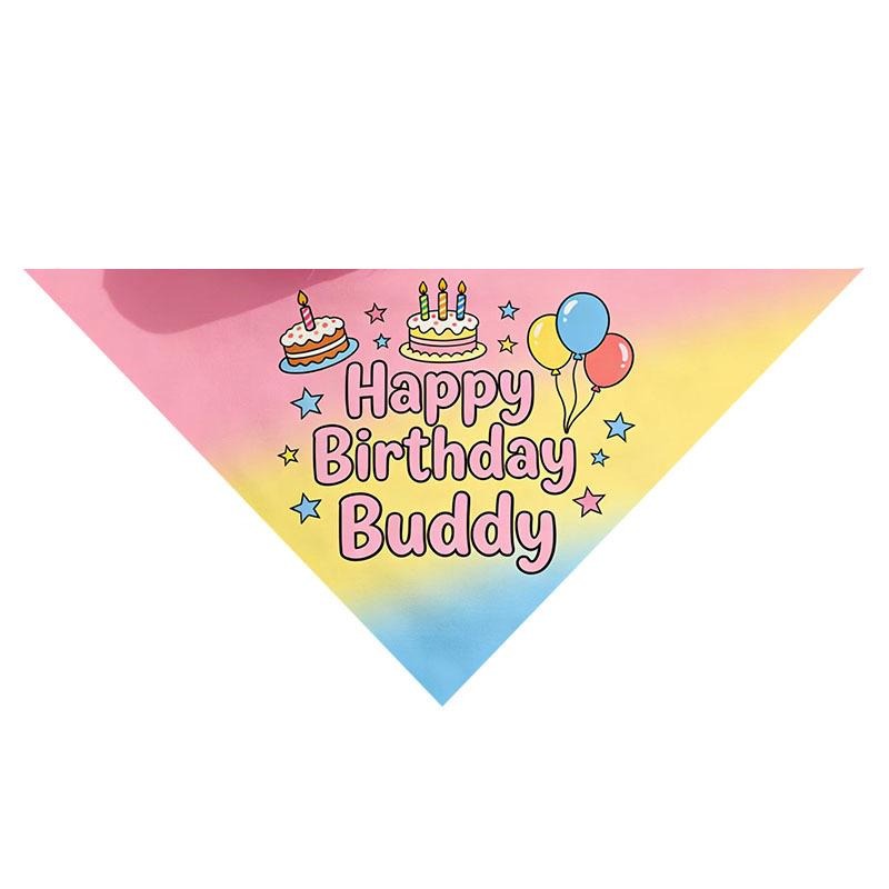 Pet Birthday Bandana