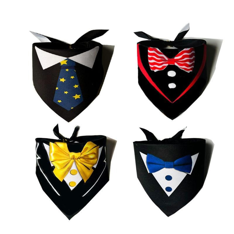 Pet Tuxedo Bandana