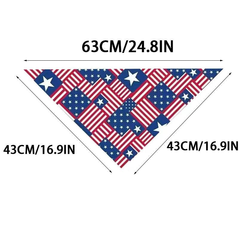 American Flag Pet Bandana