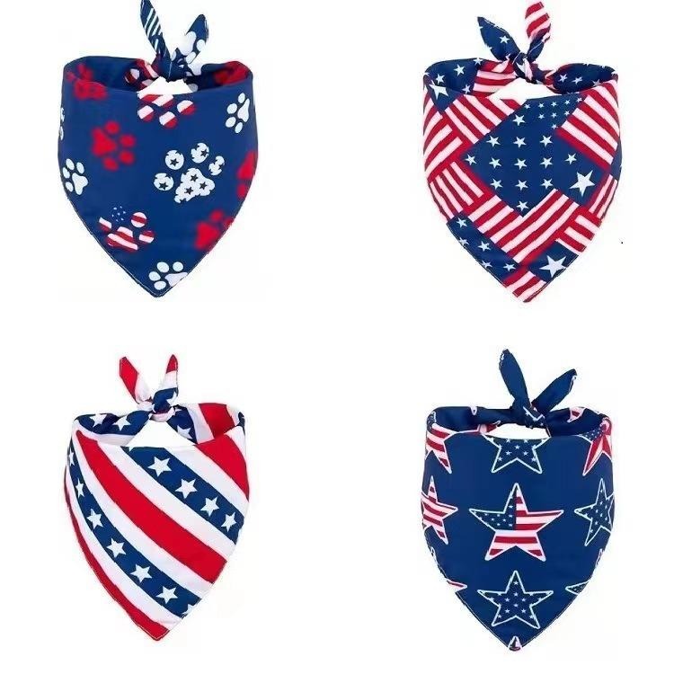 American Flag Pet Bandana
