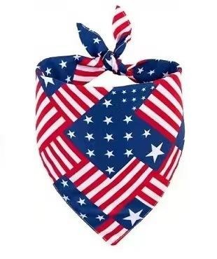 American Flag Pet Bandana