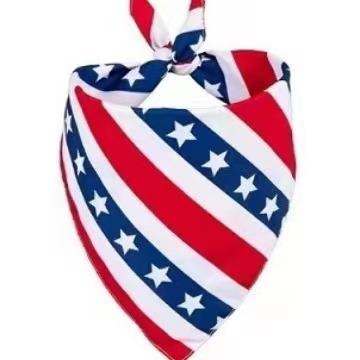 American Flag Pet Bandana