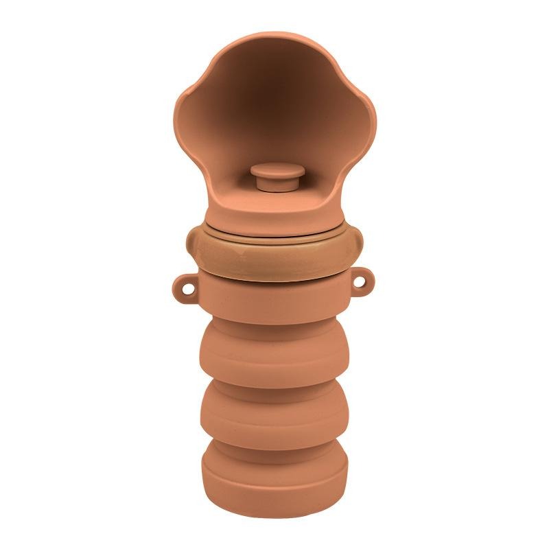 Collapsible Silicone Pet Water Bottle