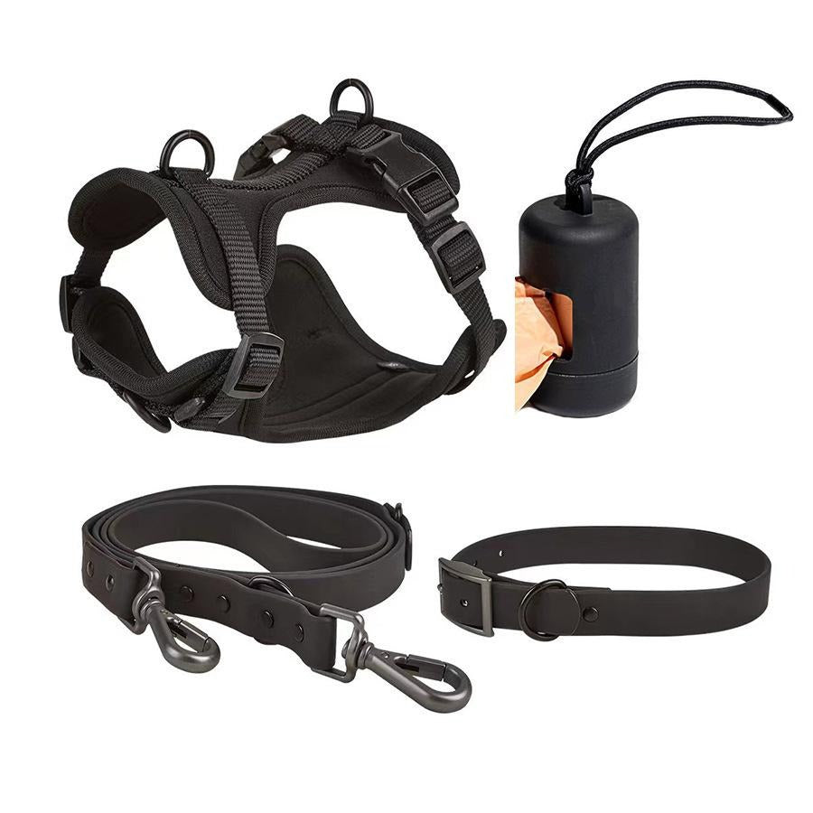 4 in 1 Dog Harness Walking Set