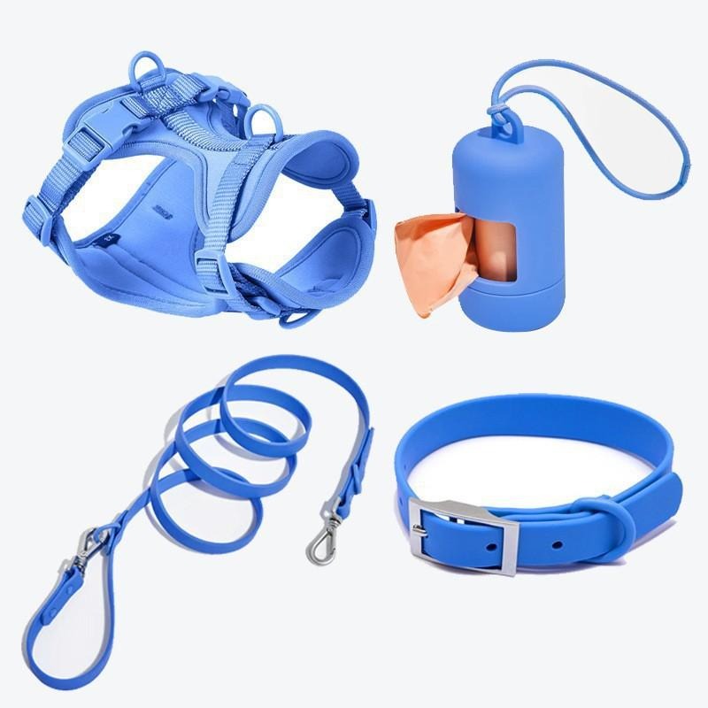 4 in 1 Dog Harness Walking Set