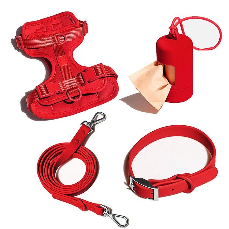 4 in 1 Dog Harness Walking Set