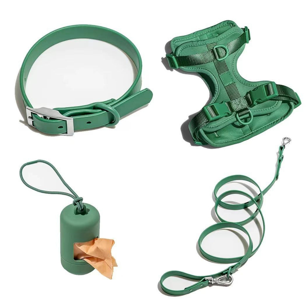 4 in 1 Dog Harness Walking Set
