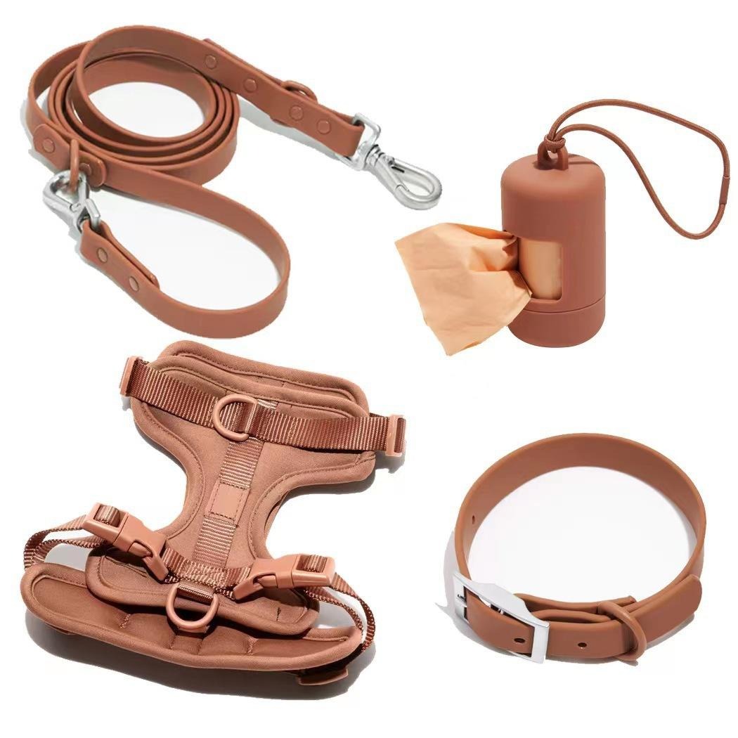 4 in 1 Dog Harness Walking Set
