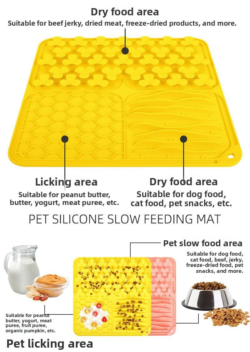Silicone Pet Slow Feeding Mat