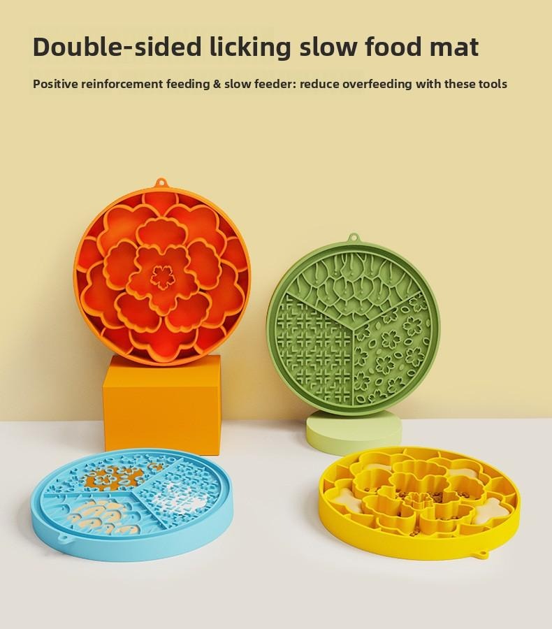 Silicone Pet Licking Slow Feeding Mat