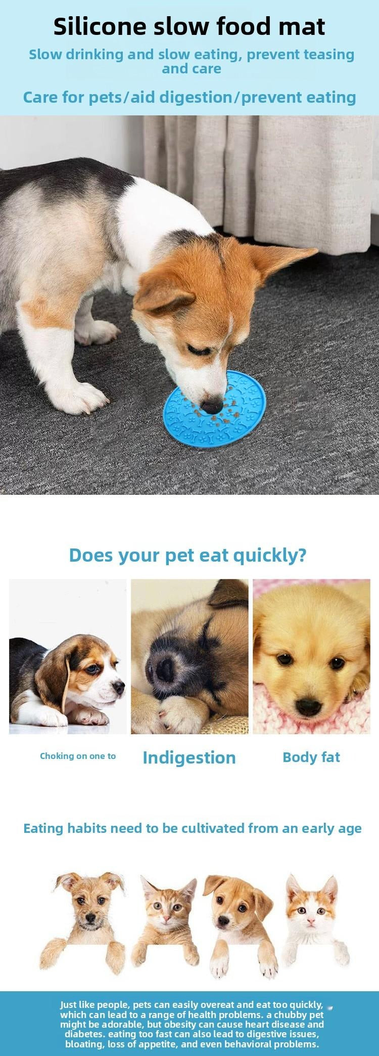 Silicone Pet Licking Pad