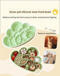 Cloud Silicone Pet Slow Feeding Bowl