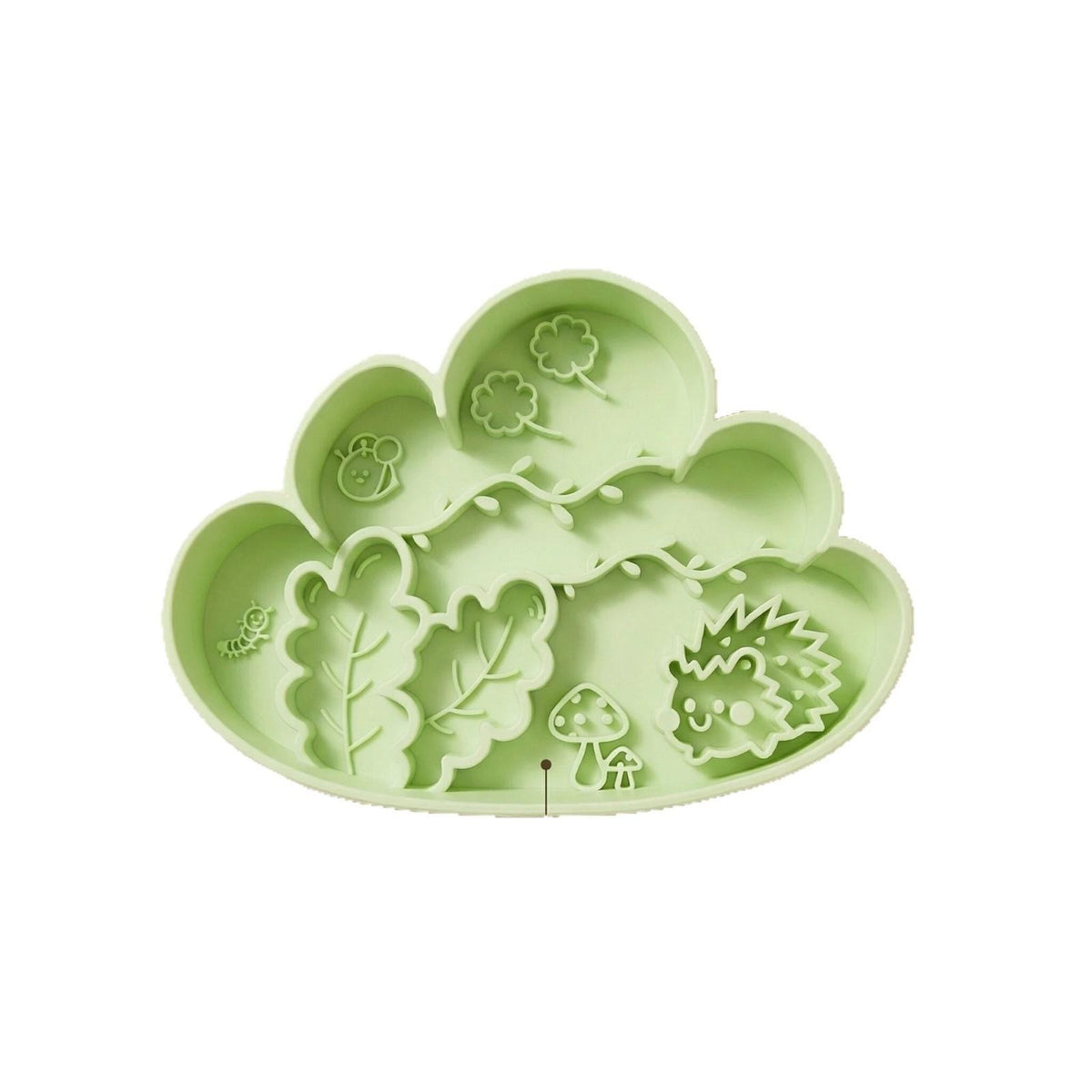 Cloud Silicone Pet Slow Feeding Bowl