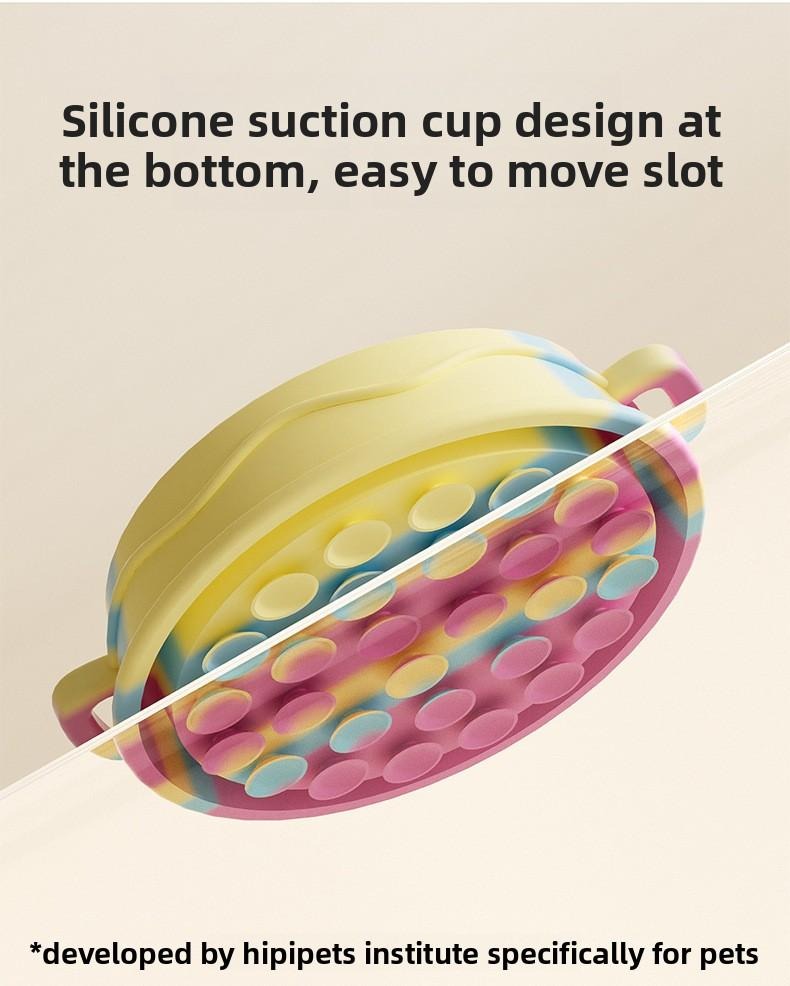 Silicone Pet Slow Feeder Bowl