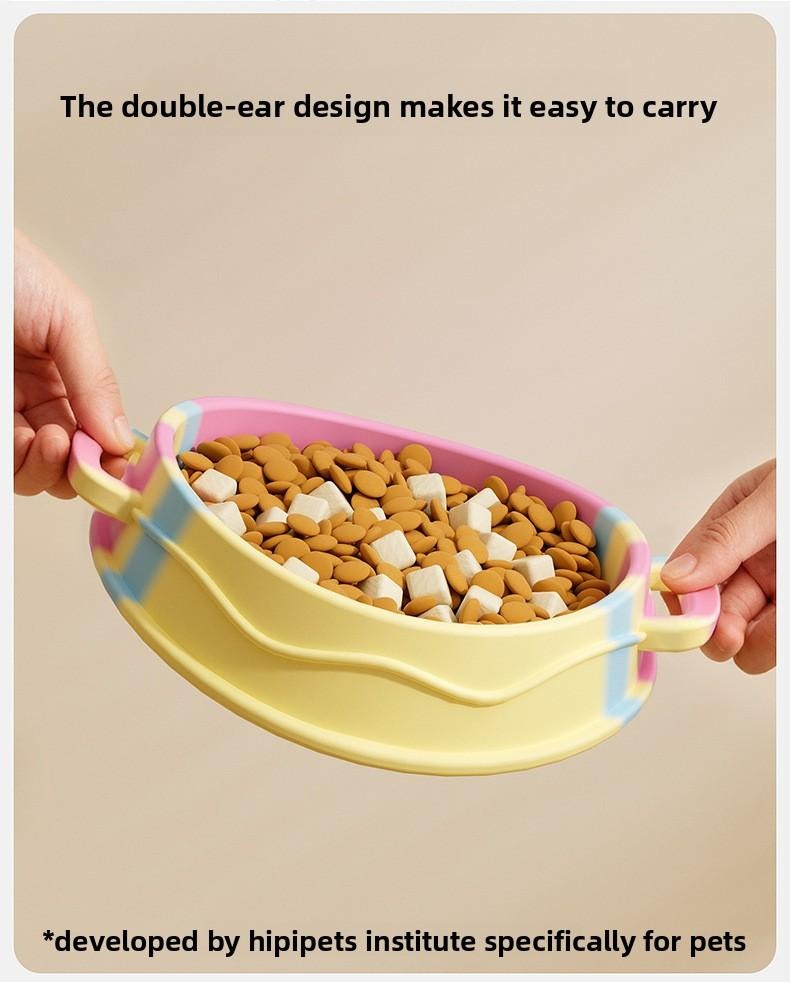 Silicone Pet Slow Feeder Bowl