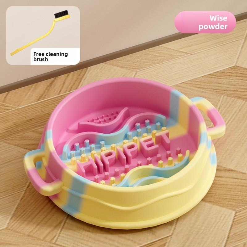 Silicone Pet Slow Feeder Bowl