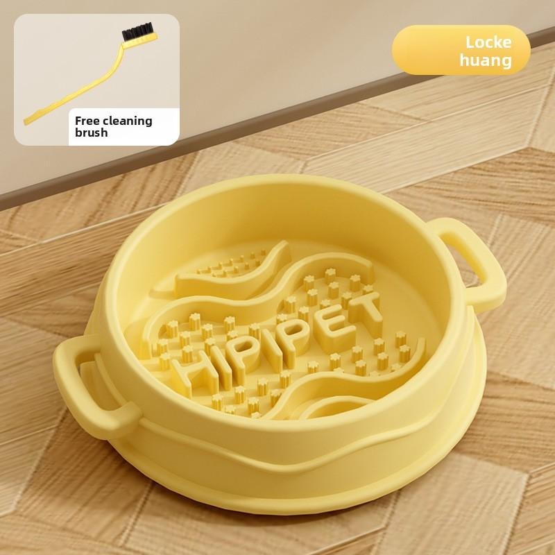 Silicone Pet Slow Feeder Bowl