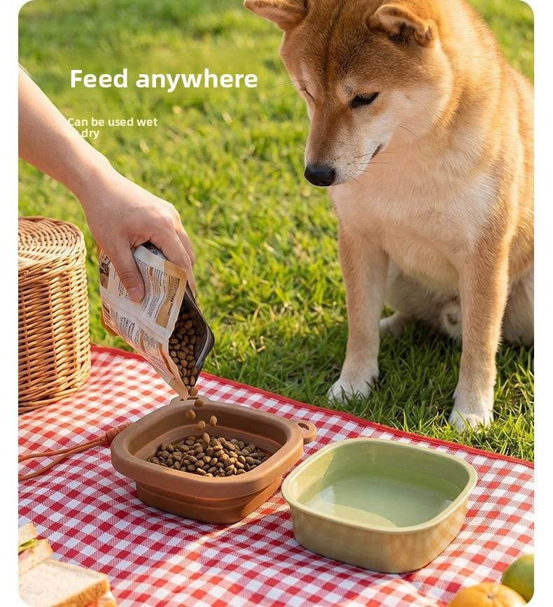 Foldable Travel Pet Bowl