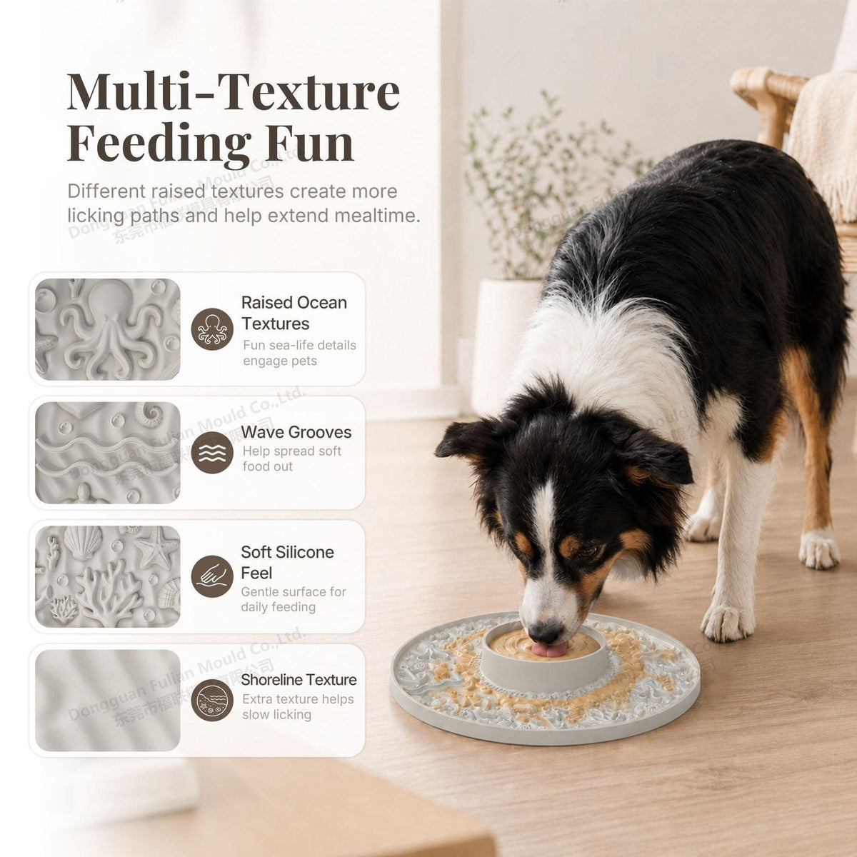 2-in-1 Ocean Pet Slow Feeder Lick Mat