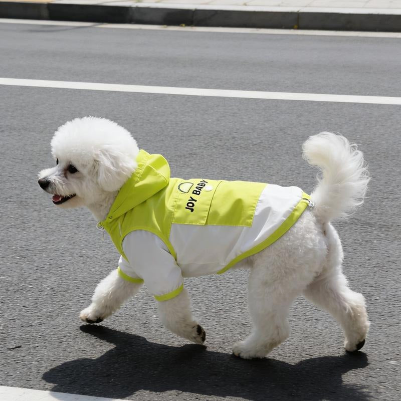 Hooded Sleeveless Dog Sun‑Protection Vest